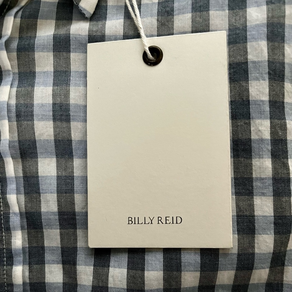 Billy Reid Rosedale Gingham Button Down - Picture 5 of 10